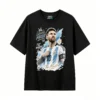 Remera Algodón Messi El Maestro para Hinchas Albicelestes