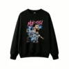 Sudadera polar estampa frontal compuesta de imágenes de Messi campeón