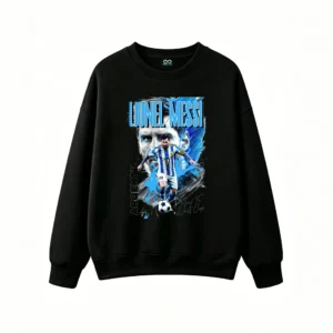 主图_1 Sudadera polar estampa gráfica Lionel Messi para hinchas de Argentina