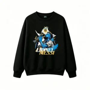 主图_1 Sudadera polar Messi besando la Copa del Mundo