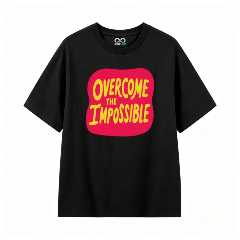 Remera estampada Overcome The Impossible
