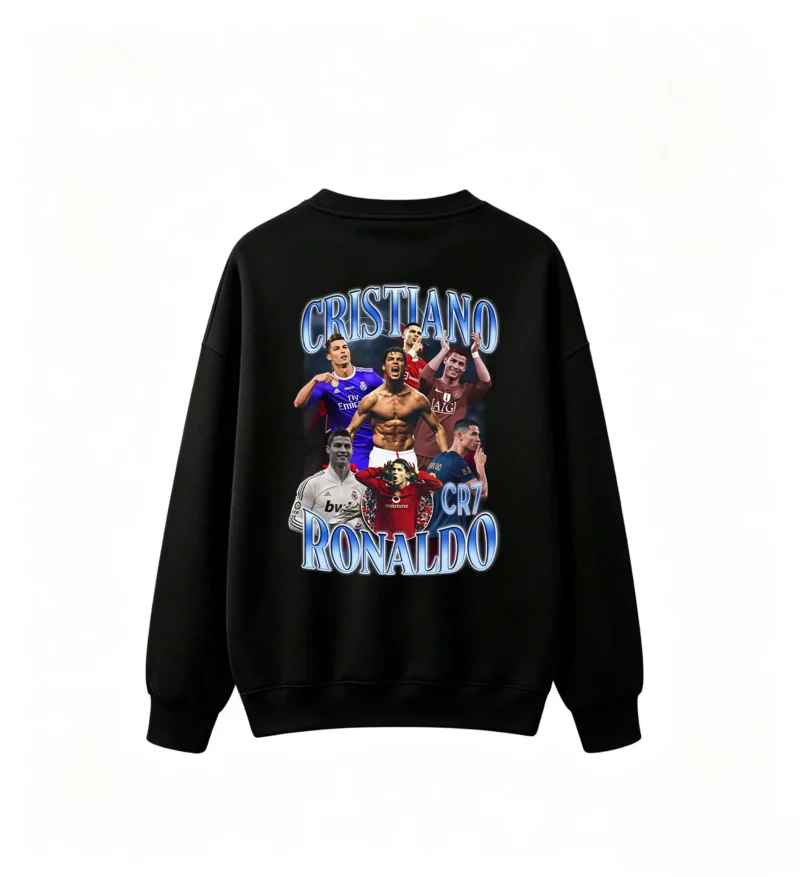 主图_1 Cristiano Ronaldo CR7 Back Print Sweatshirt