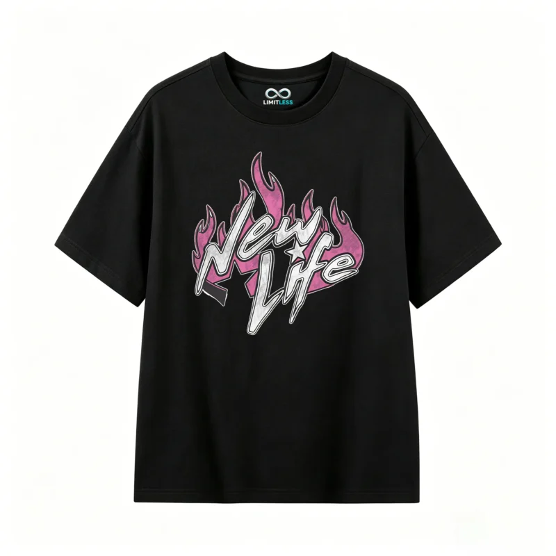 主图_1 Remera estampada estrellas coloridas