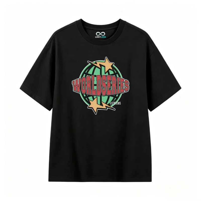 Remera estampada World Series gráfico
