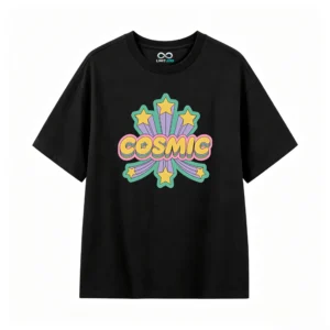 主图_1 Remera estampada Cosmic retro gráfico