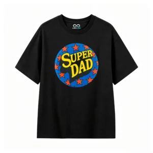 主图_1 Remera estampada Super Dad diseño original