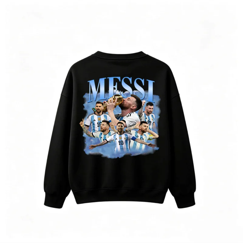 Lionel Messi World Cup Champion Graphic Sweatshirt