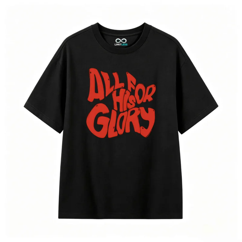 主图_1 Remera estampada All For His Glory