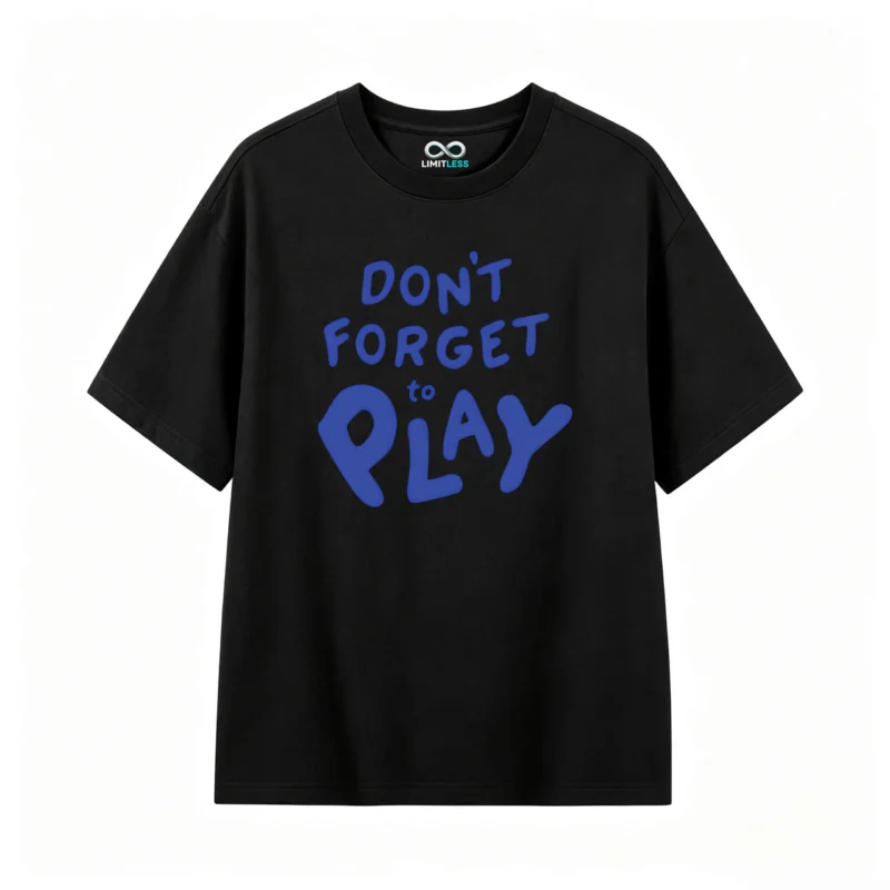 主图_1 Remera estampada Don't Forget To Play