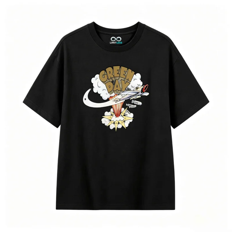 Remera Green Day Dookie estampada rock
