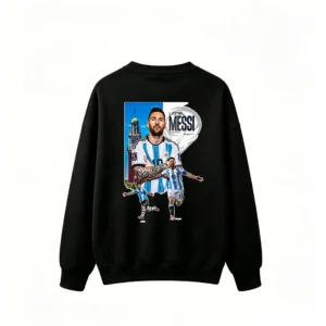 主图_1 Lionel Messi Argentina Soccer Legend Crew Neck Sweatshirt