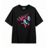 Remera grafiti estampado corazón roto