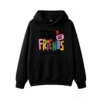 Buzo capucha, estampa Be Friends color full