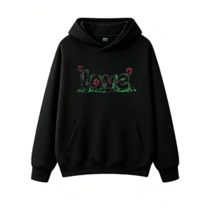 主图_1 Buzo capucha, estampa Love Floral