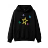 Buzo capucha, estampa estrellas