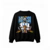 Lionel Messi GOAT World Cup Champion Back Print Sweatshirt