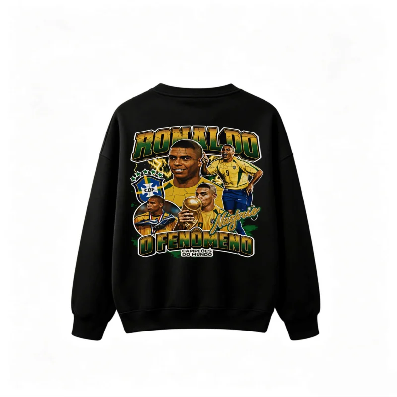 主图_1 Ronaldo Fenomeno Brazil Legend Sweatshirt