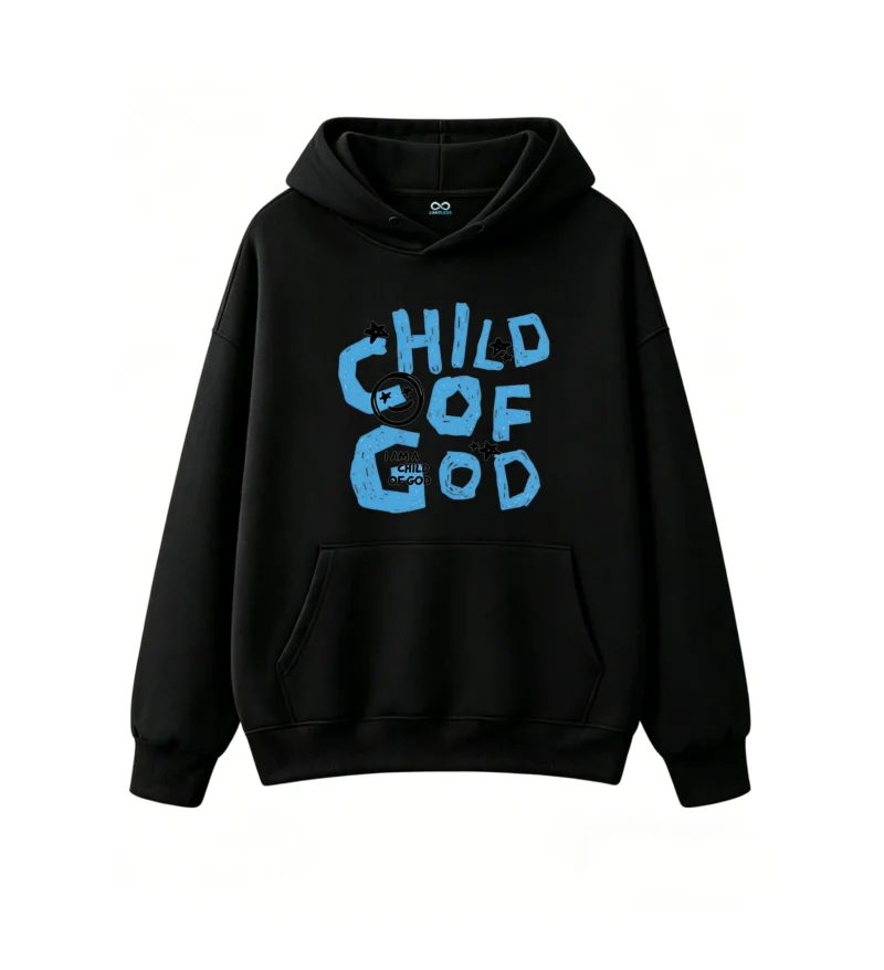 Buzo capucha, estampa Child Of God
