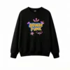 Buzo cuello redondo, estampa Bougie Funk corte holgado