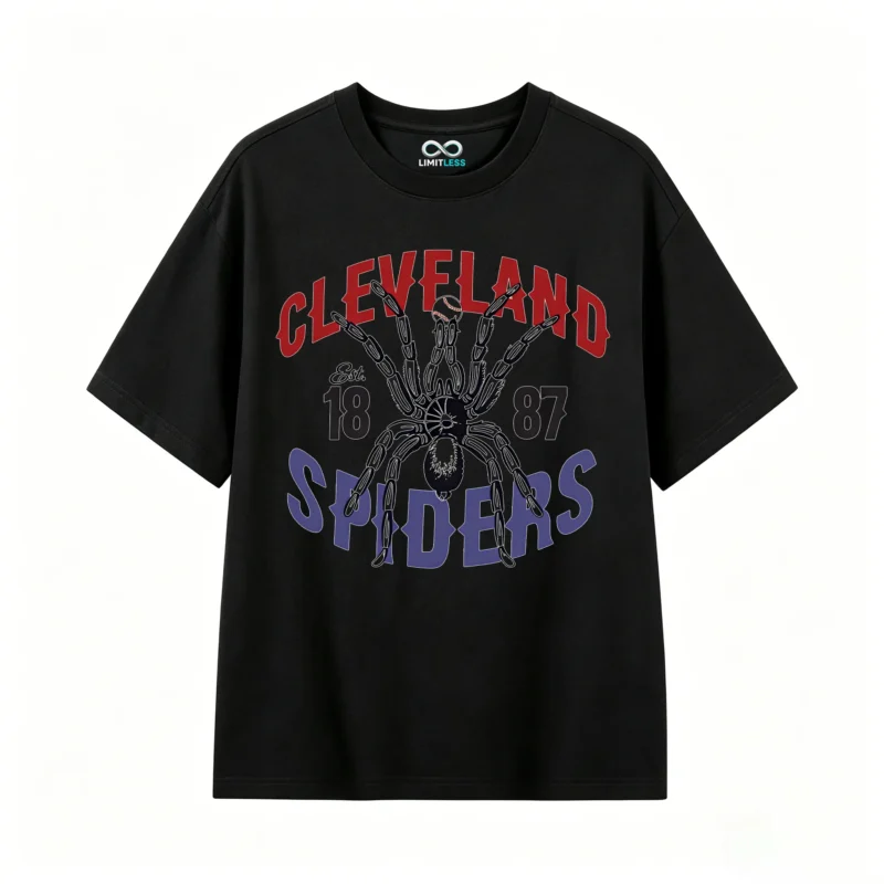 Cleveland Spiders 1887 Baseball Graphic T-Shirt