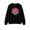 Buzo cuello redondo, estampa Black Girl retro holgado
