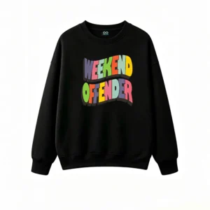主图_1 Buzo cuello redondo Weekend Offender, estampa urbana