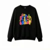 主图_1 Buzo cuello redondo, hippie psicodélico estilo vintage
