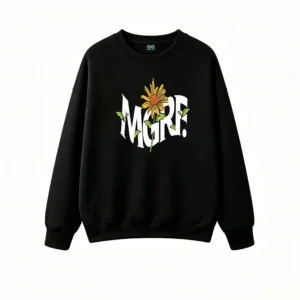 主图_1 Buzo cuello redondo MGRF, girasol botánico casual