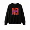 主图_1 Buzo cuello redondo, Overprint streetwear estilo casual