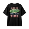 主图_1 Remera Algodón God Is Good Estampado Vintage Casual Premium