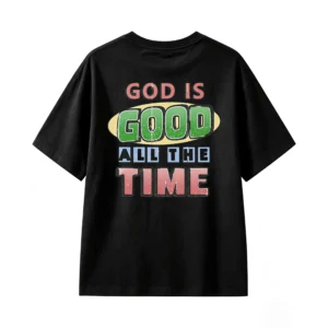 主图_1 Remera Algodón God Is Good Estampado Vintage Casual Premium