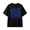 Remera Algodón Estampado Doodle Abstracto Urbano Premium