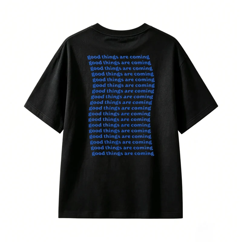 Remera Algodón Estampado Frase Motiva Diseño Urbano Trendy