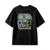主图_1 Remera Algodón Estampada Growth Diseño Psicodélico Premium