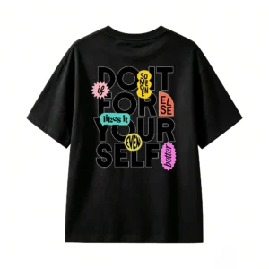 主图_1 Remera Algodón Estampada Lets Grow Diseño Urbano Oversize