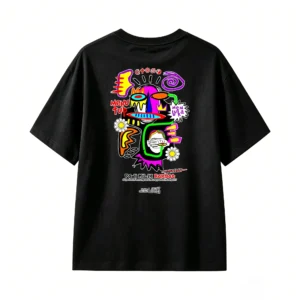 主图_1 Remera Algodón Estampado Abstracto Arte Pop Calidad Premium