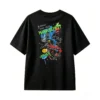 Remera Algodón Estampado Graffiti Urbano Oversize Tendencia