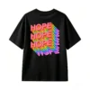 Remera Algodón Estampado Hope 3D Diseño Colorido Premium