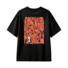 Remera Algodón Estampado Arte Abstracto Oversize Urbano Premium