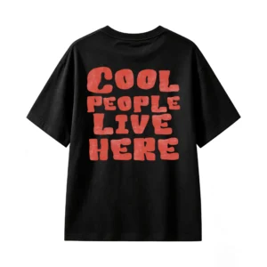 主图_1 Remera Algodón Estampada Cool People Casual Oversize Premium
