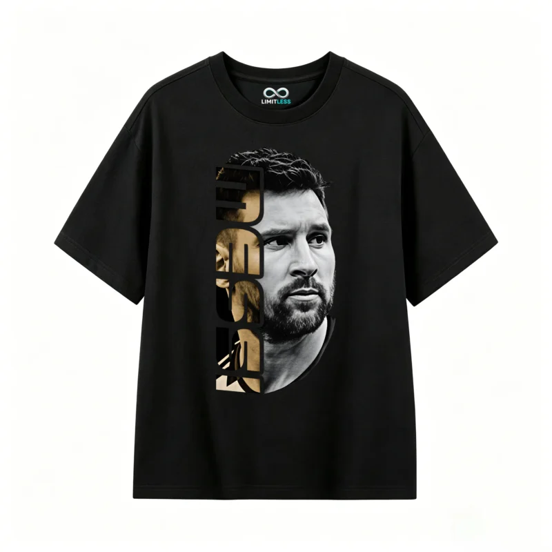 主图_1 Lionel Messi GOAT Graphic T-Shirt