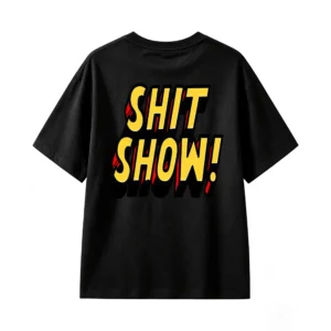 主图_1 Remera Algodón Estampada Shit Show Diseño Urbano Premium