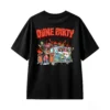 Remera Algodón Estampada Dune Party Diseño Urbano Oversize