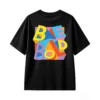 Remera Algodón Estampado Be Bold Diseño Abstracto Casual