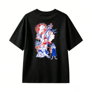主图_1 Remera Algodón Estampado Surrealista Arte Urbano Casual Premium