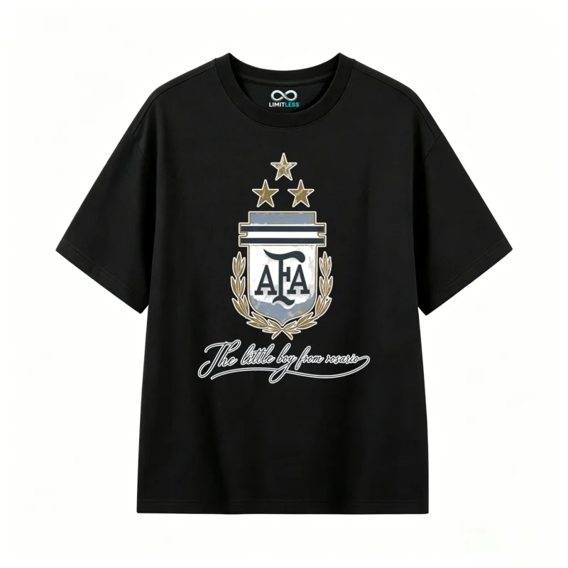 Argentina World Cup Champion Rosario Messi T-Shirt