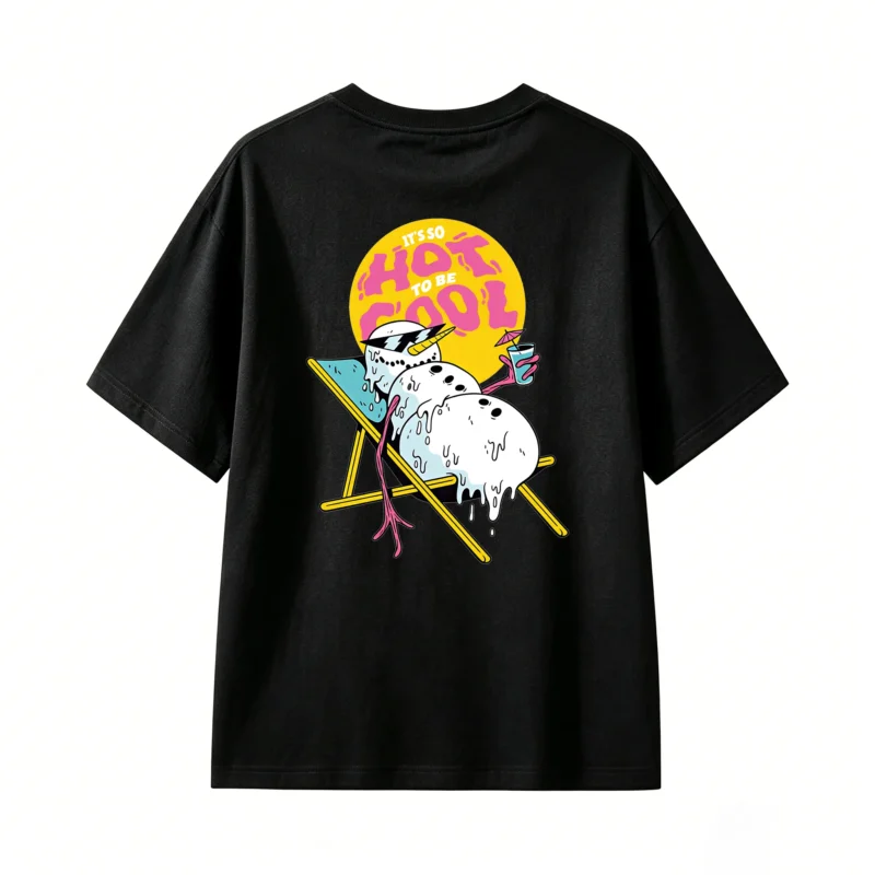 Remera Algodón Estampada Diseño Verano Casual Oversize Premium