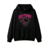 主图_1 Goth Spider Web Print Hoodie