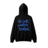 主图_1 Buzo capucha estampado frase Drink Water