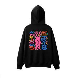 Buzo capucha estampado frase Know Jesus Know Peace
